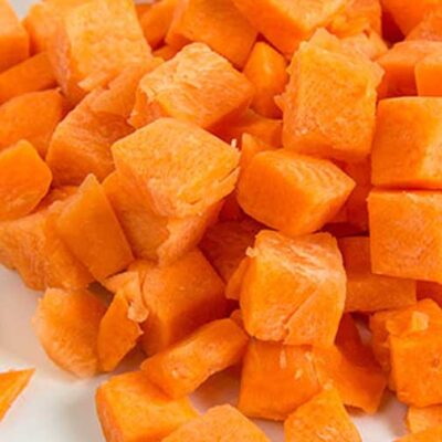 Karottenwürfel